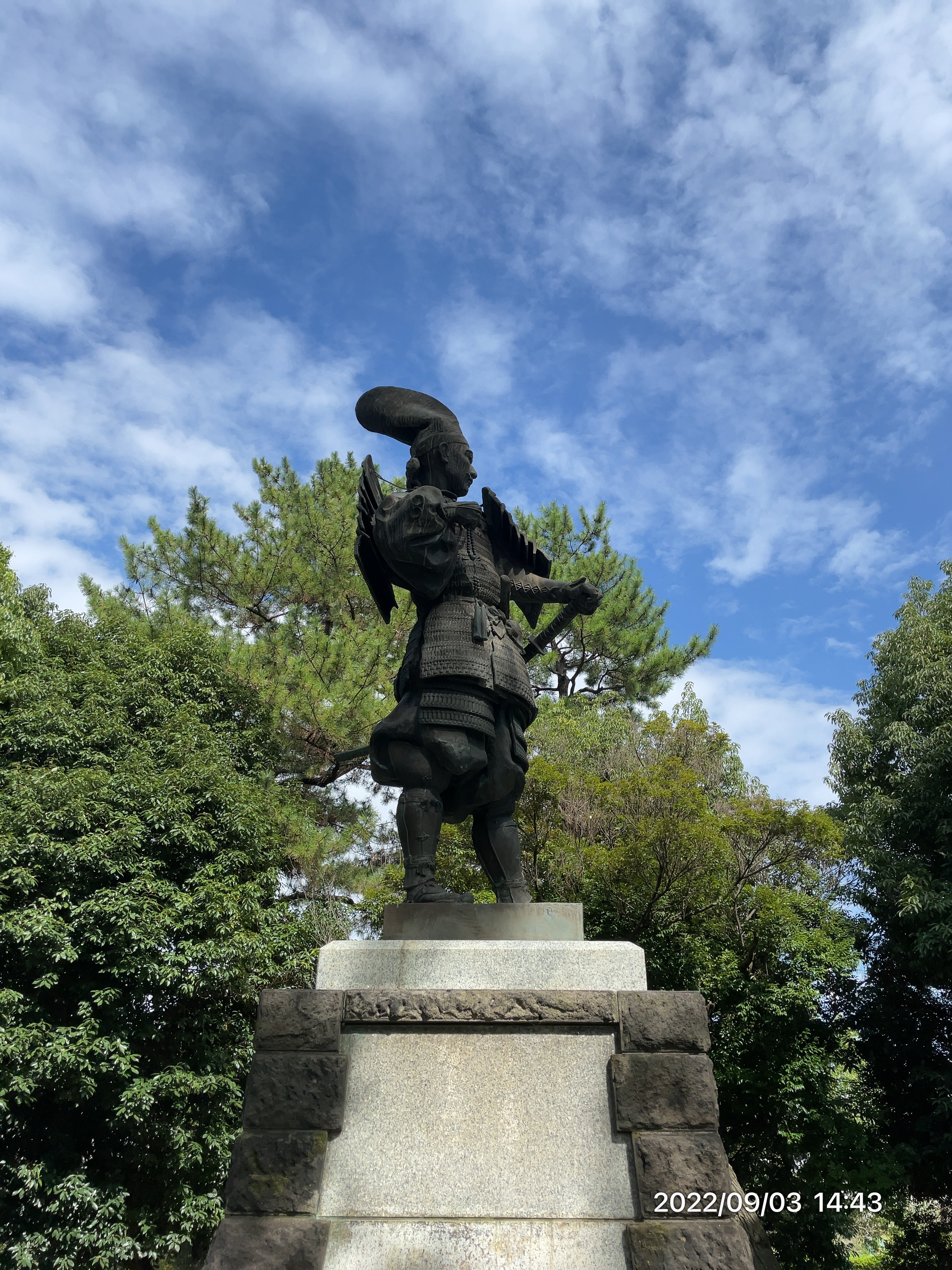 清州公園 信長の像